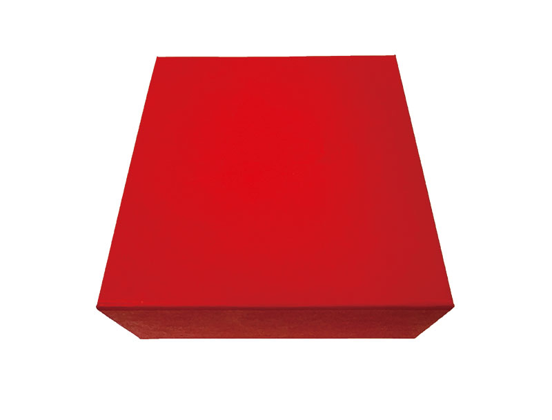 红卡纸烫金可折叠磁铁礼盒
